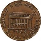 ½ Penny (Middlesex - Shackelton’s)