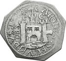 1 Shilling - Charles II (Pontefract siege coinage)
