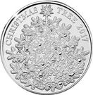 5 Pounds - Elizabeth II (5th portrait; Christmas Tree)