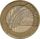 2 Pounds - Elizabeth II (4th portrait; Paddington Station)