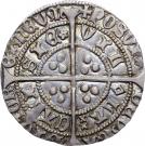 1 Groat - Henry VI (Rosette-mascle issue; Calais mint)