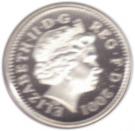 1 Pound - Elizabeth II (Celtic Cross; Silver Proof)