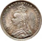 2 Pence - Victoria (2nd portrait; Maundy Coinage)
