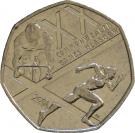 50 Pence - Elizabeth II (4th portrait; Commonwealth Games)