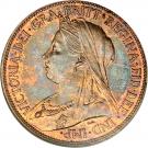 ½ Penny - Victoria (3rd portrait)