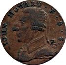 ½ Penny (Warwickshire - Birmingham / H. Hickman)