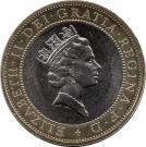 2 Pounds - Elizabeth II (3rd portrait; Technology)