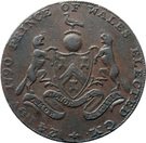 ½ Penny (Middlesex - Freemasons)