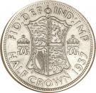 ½ Crown - George VI