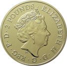 2 Pounds - Elizabeth II (1 oz Fine Silver; Big Ben)