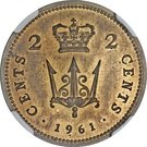2 Cents - Elizabeth II (Decimal Pattern)