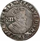 1 Shilling - James I (2nd issue; 5th portrait)