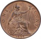 1 Penny - Victoria (3rd portrait)