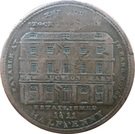 ½ Penny (Middlesex - Thomas Wood)
