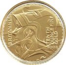 10 Pounds - Elizabeth II (4th portrait; 1/10 oz Fine Gold)