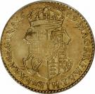 ½ Guinea - William & Mary