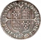 6 Pence - Elizabeth I (Milled issue; Large rose)