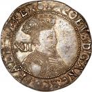 1 Shilling - James I (1st issue; 2nd portrait)