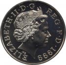 5 Pounds - Elizabeth II (4th portrait; Diana, Princess of Wales)