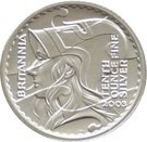 20 Pence - Elizabeth II (4th portrait; 1/10 oz Fine Silver)