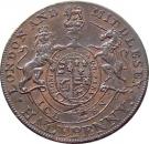 ½ Penny (Middlesex - National Series / Prince of Wales)