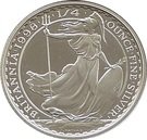 50 Pence - Elizabeth II (4th portrait; 1/4 oz Fine Silver)