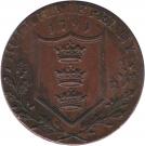 ½ Penny (Yorkshire - Hull / Arms, Ship)