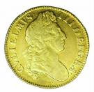 1 Guinea - William III (2nd bust)