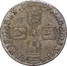 1 Shilling - William III (1st bust; Bristol mint)