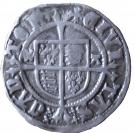 ½ Groat - Henry VIII (2nd coinage; Canterbury mint, Abp Warham)