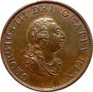 ½ Penny - George III (3rd issue)