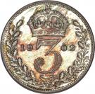 3 Pence - Edward VII (incl. Maundy)