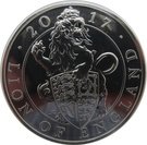 5 Pounds - Elizabeth II (5th Portrait; Lion of England)
