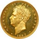 ½  Sovereign - George IV (Pattern)