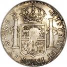 8 Reales - George III (Countermarked Coinage)