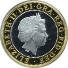 2 Pounds - Elizabeth II (Act of Union; Silver Proof)