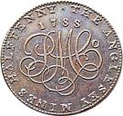 ½ Penny (Anglesey - Parys Mines Company / Druid Series)