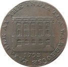 ½ Penny (Somerset - Bristol / Hawkins Bird)