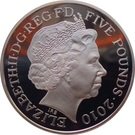 5 Pounds - Elizabeth II (River Thames; Silver Proof)