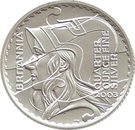 50 Pence - Elizabeth II (4th portrait; 1/4 oz Fine Silver)