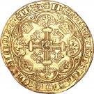 1 Noble - Edward III (Post-Treaty coinage; Calais mint)