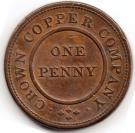 1 Penny (Birmingham - Crown Copper Company)