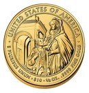 10 Dollars (Louisa Adams; Bullion Coinage)