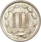 3 Cents "Three Cent Nickel"