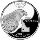 ¼ Dollar "Washington Quarter" (Idaho - Silver Proof)