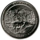 ¼ Dollar "Washington Quarter" (Olympic National Park, Washington)