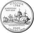 ¼ Dollar "Washington Quarter" (Virginia)