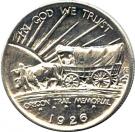 ½ Dollar (Oregon Trail Memorial)