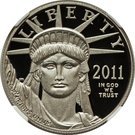 100 Dollars "American Platinum Eagle" (Bullion Coinage)