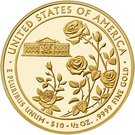 10 Dollars (Ellen Wilson ; Bullion Coinage)